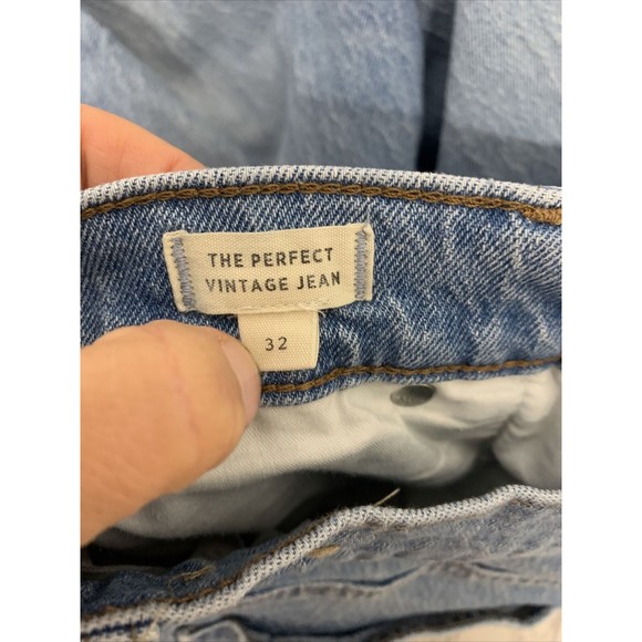 Womens Size 32 Madewell The Perfect Vintage Jeans EUC - Picture 5 of 6